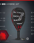Bullpadel Hack Hybrid 2027 Paquito Navarro Racket Padel Original