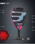 Bullpadel Wonder woman 2027 Claudia Fernandez Racket Padel Original