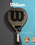 WILSON CARBON FORCE Intermediate Teardrop Full Carbon Padel Racket Original