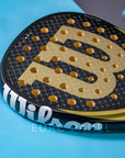 WILSON DEFY V1 2025 JAVI GARRIDO Rough Full Carbon Racket Padel Original
