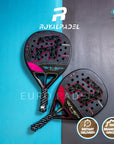 ROYAL PADEL WHIP POLY LIGHT 2026 Intermediate Round Carbonfiber Racket Padel Original