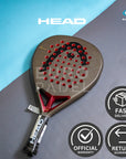 HEAD COELLO 2026 ARTURO COELLO Diamond Carbon HS Padel Racket Original