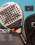 NOX AT10 GENIUS 18K ALUM AGUSTIN TAPIA Carbon 18k Racket Padel Original