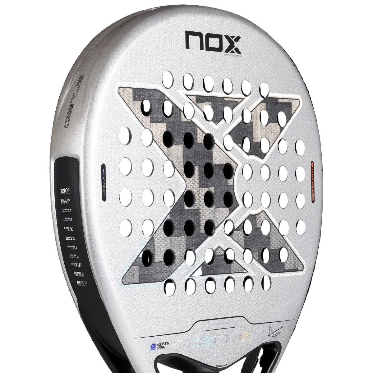 NOX AT10 Genius 12K Extreme 2027 Racket Padel Original