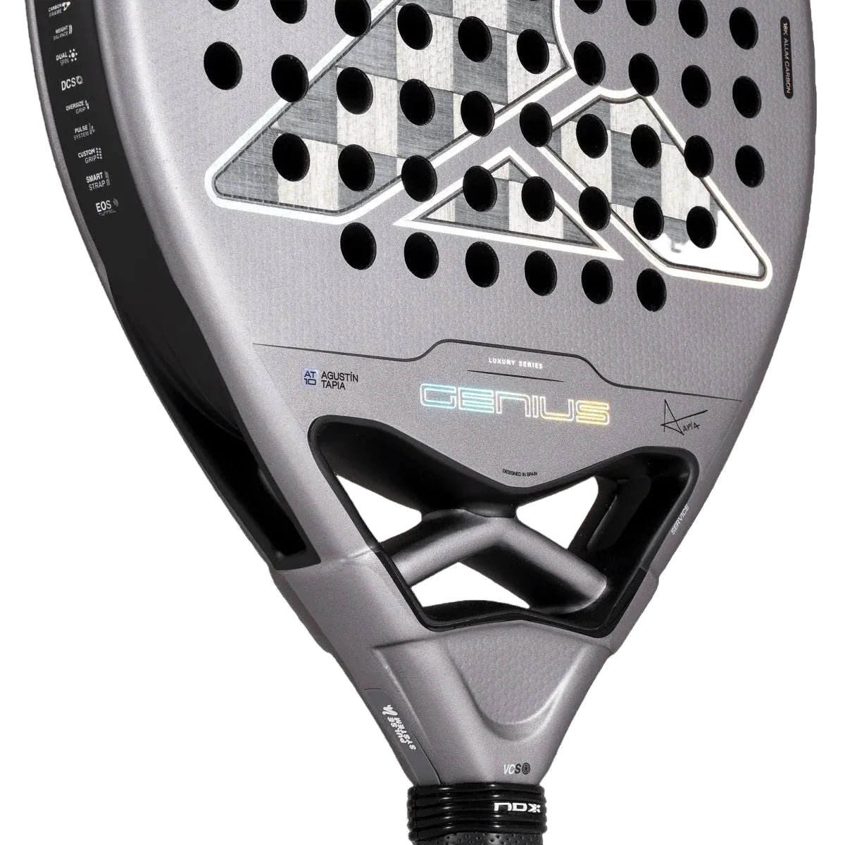 NOX AT10 Genius 18K Alum 2027 Racket Padel Original