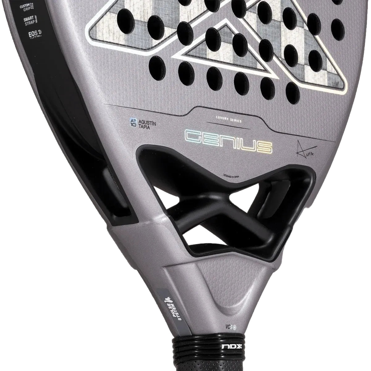 NOX AT10 Genius Attack 18K Alum 2027 Racket Padel Original