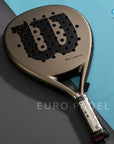 WILSON CARBON FORCE Intermediate Teardrop Full Carbon Padel Racket Original