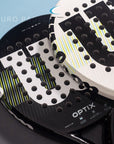 WILSON OPTIX 2025 BLACK WHITE Beginner Round FiberGlass Racket Padel Original