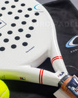 FILA INCEPTOR WHITE Beginner Round Fiberglass Racket Padel Original