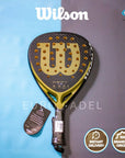 WILSON DEFY V1 2025 JAVI GARRIDO Rough Full Carbon Racket Padel Original