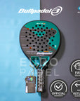 BULLPADEL HACK 04 HYBRID 2025 Carbon 18k Racket Padel Original