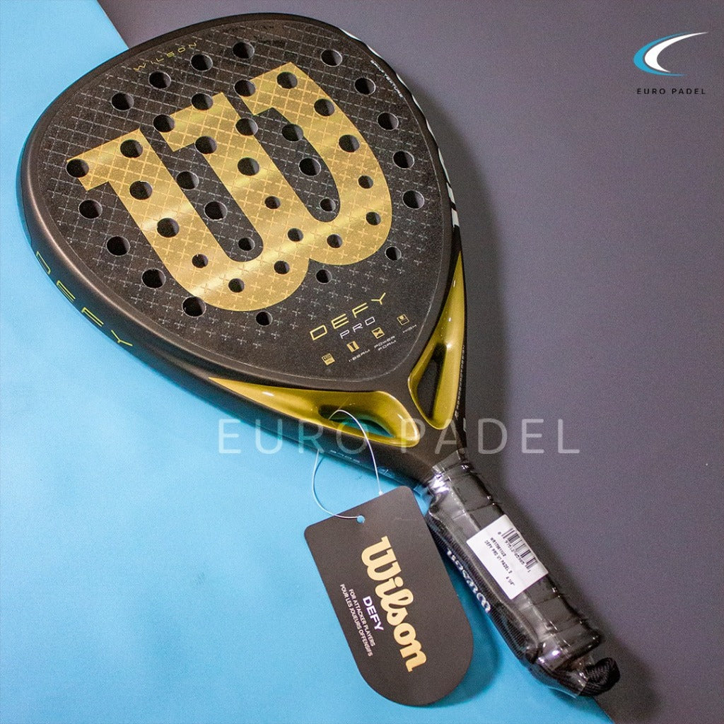 WILSON DEFY V1 2025 JAVI GARRIDO Rough Full Carbon Racket Padel Original