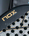 NOX AT10 GENIUS ALUM 2026 AGUSTIN TAPIA 18K CARBON Adjustable Weight Rough Racket Padel Original