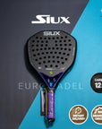 SIUX FENIX PRO 2026 BLACK 12k Carbon Leo Augsburger Racket Padel Original
