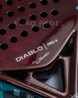 SIUX DIABLO PRO 4 2025 18k Carbon Hybrid Racket Padel Original