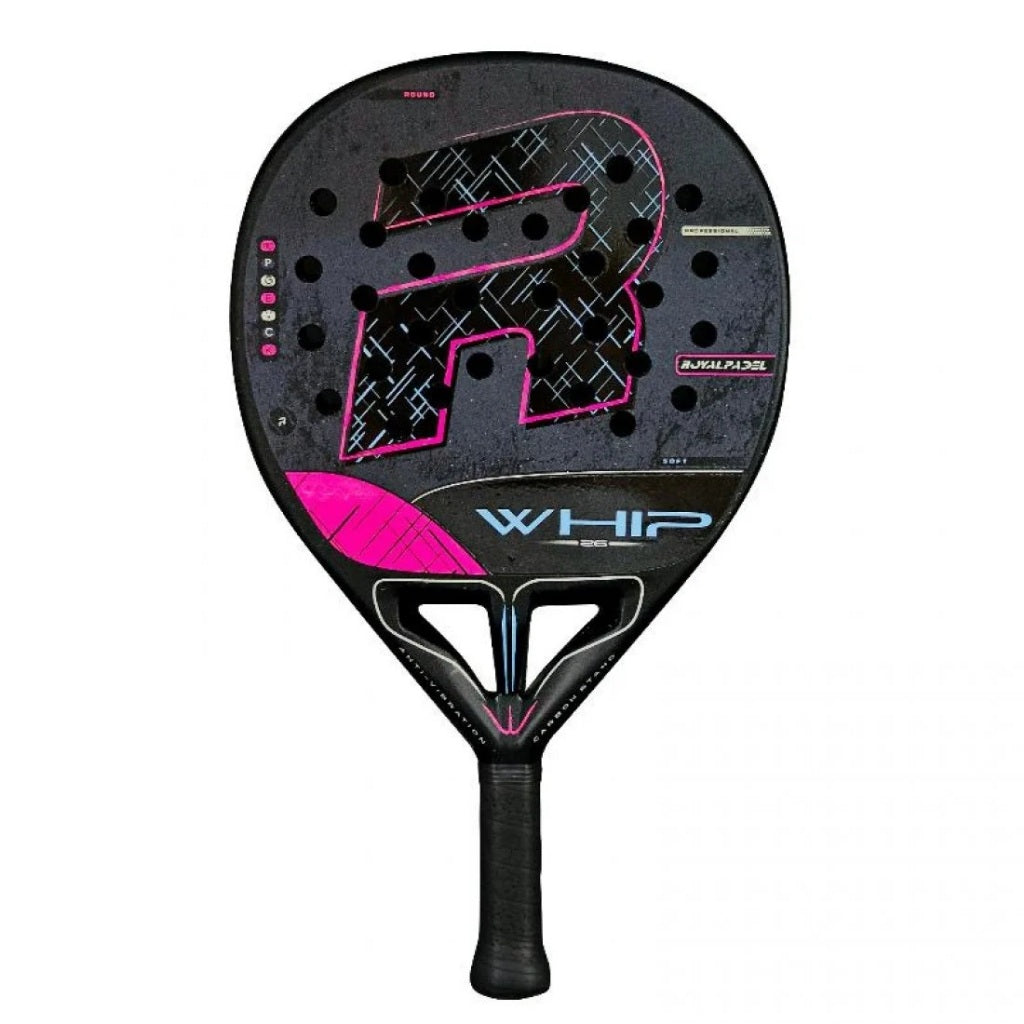 ROYAL PADEL WHIP POLY LIGHT 2026 Intermediate Round Carbonfiber Racket Padel Original