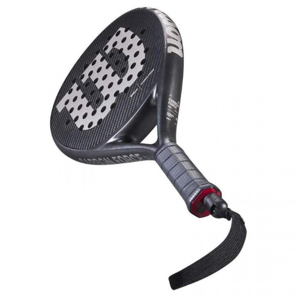 WILSON CARBON FORCE Intermediate Teardrop Full Carbon Padel Racket Original