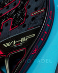 ROYAL PADEL WHIP POLY LIGHT 2026 Intermediate Round Carbonfiber Racket Padel Original