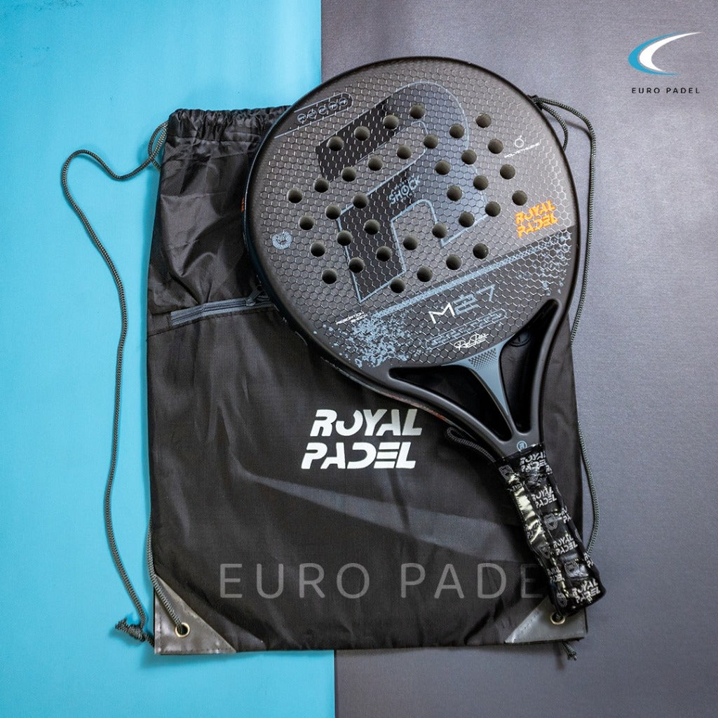 ROYAL PADEL M27 LIGHT 2026 Advanced Round Carbon 3k Racket Padel Original
