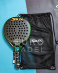 SIUX TRILOGY CONTROL ELITE 5 Round Carbon 12k Racket Padel Original