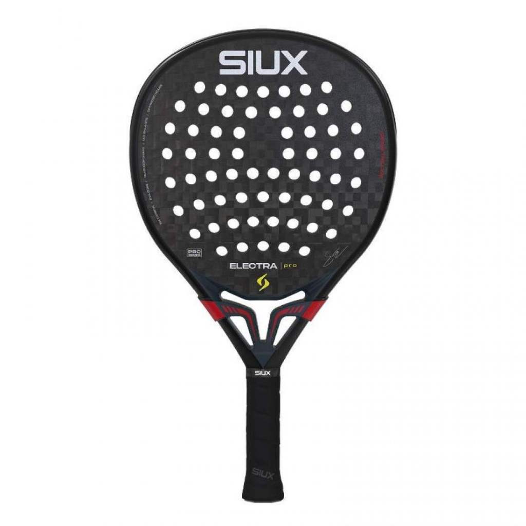 SIUX ELECTRA PRO 2026 FIRE RED FRANCO STUPACZUK Hybrid Carbon 12k Racket Padel Original