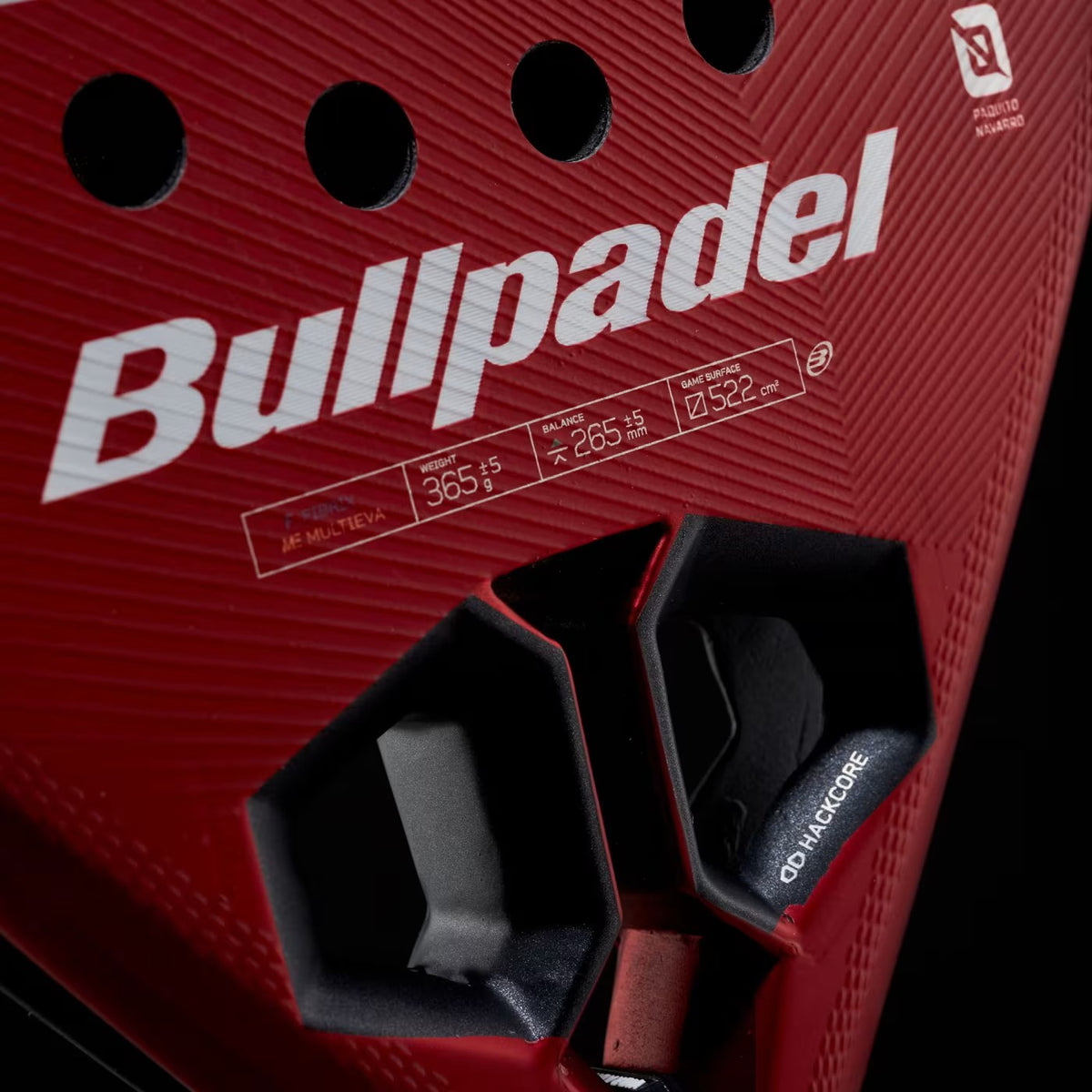 Bullpadel Hack Comfort 2027 Paquito Navarro Racket Padel Original