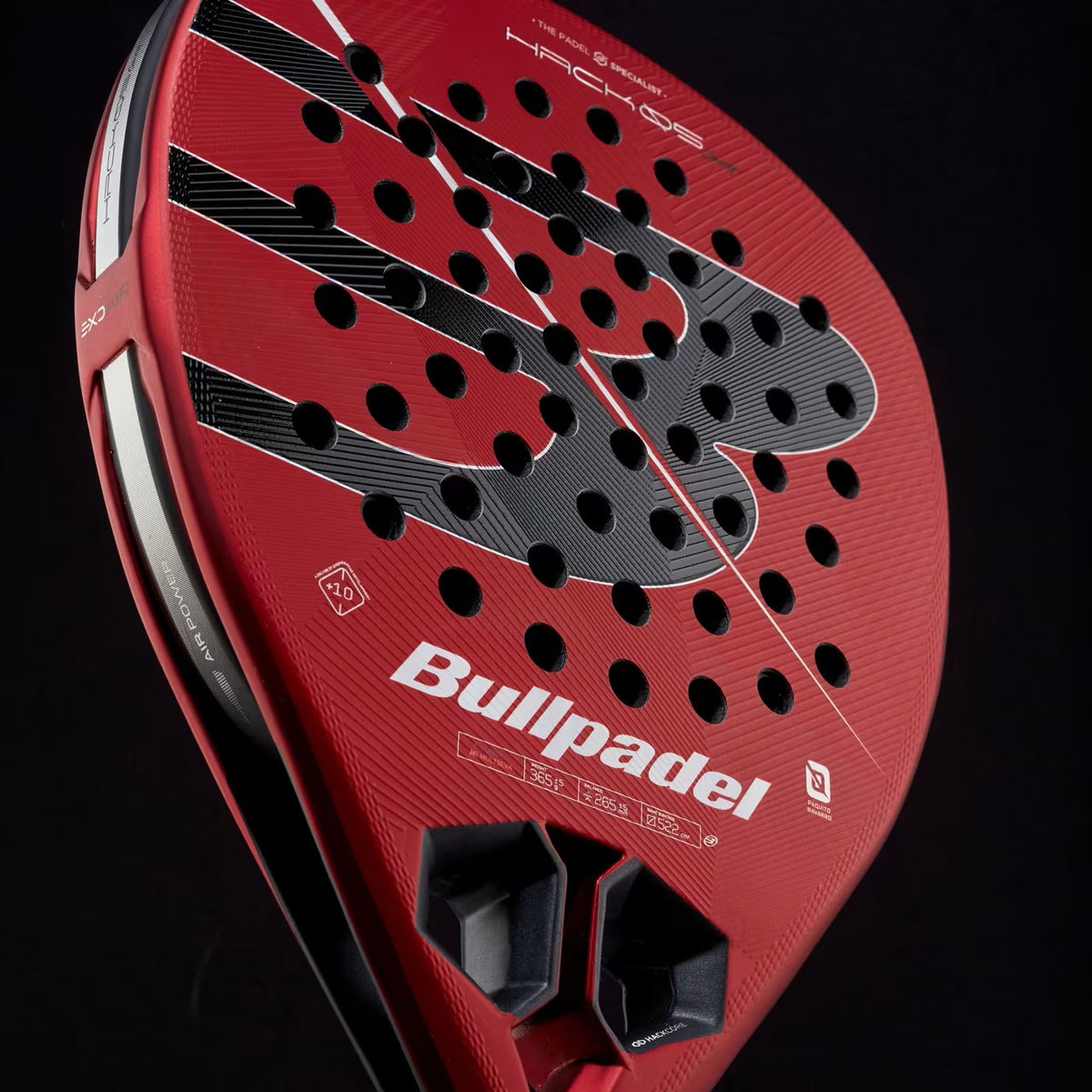 Bullpadel Hack Comfort 2027 Paquito Navarro Racket Padel Original