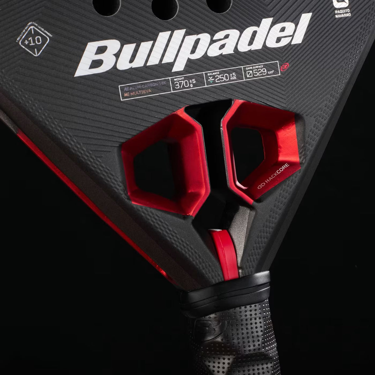 Bullpadel Hack Hybrid 2027 Paquito Navarro Racket Padel Original