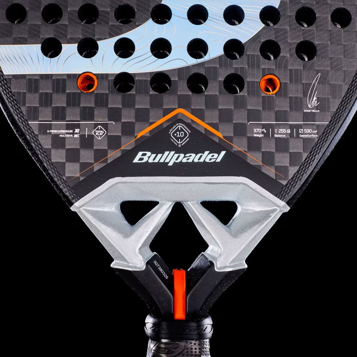 Bullpadel Vertex 12k 2027 Juan Tello Racket Padel Original
