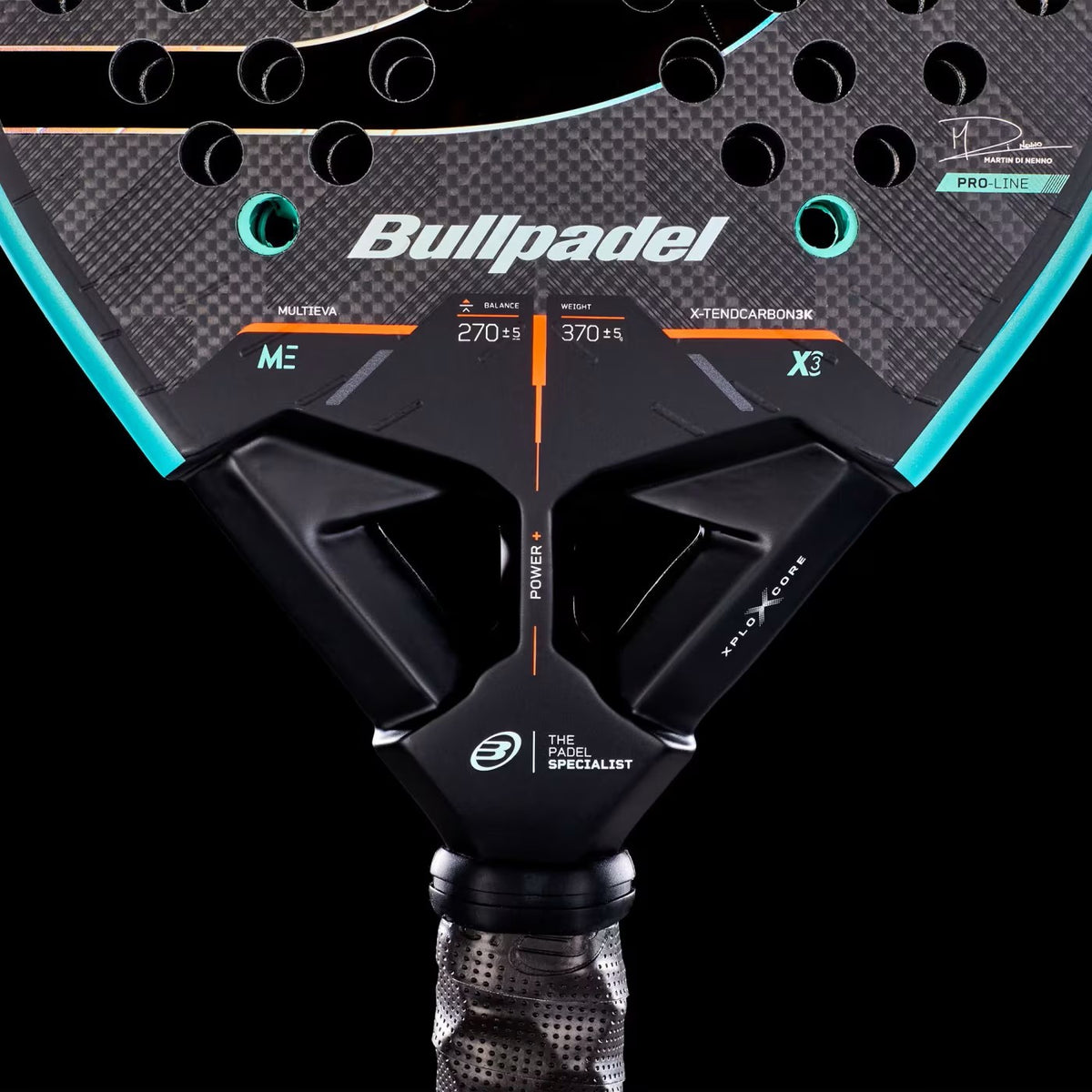 Bullpadel Xplo 3k 2027 Martin di Nenno Racket Padel Original