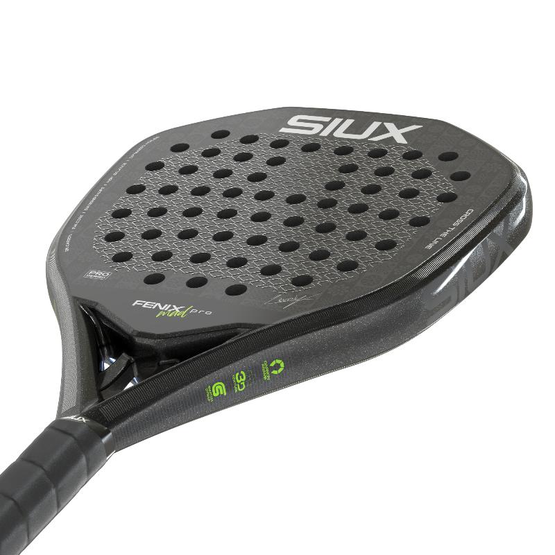 Siux Leo Augsburger Fenix Pro MAD SE 2026 Black Racket Padel Original