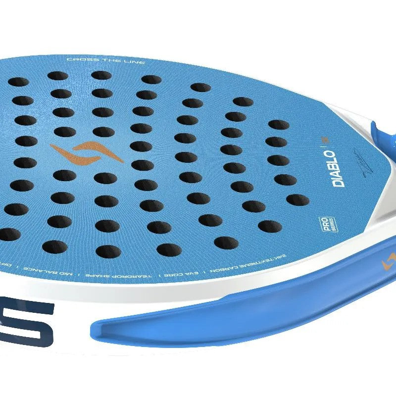 Siux Tino Libaak Diablo Pro SE Blue Racket Padel Original