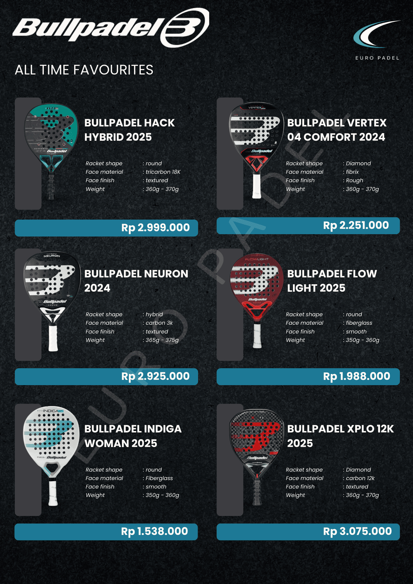 BullPadel All Time Favorite 1