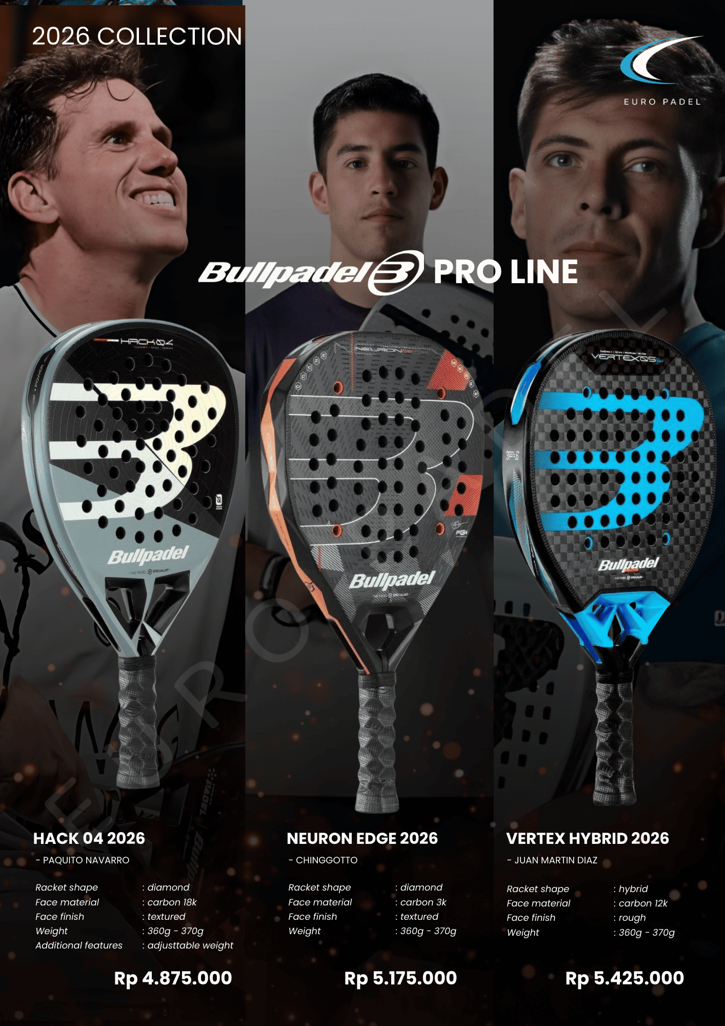 BullPadel Pro Line Men
