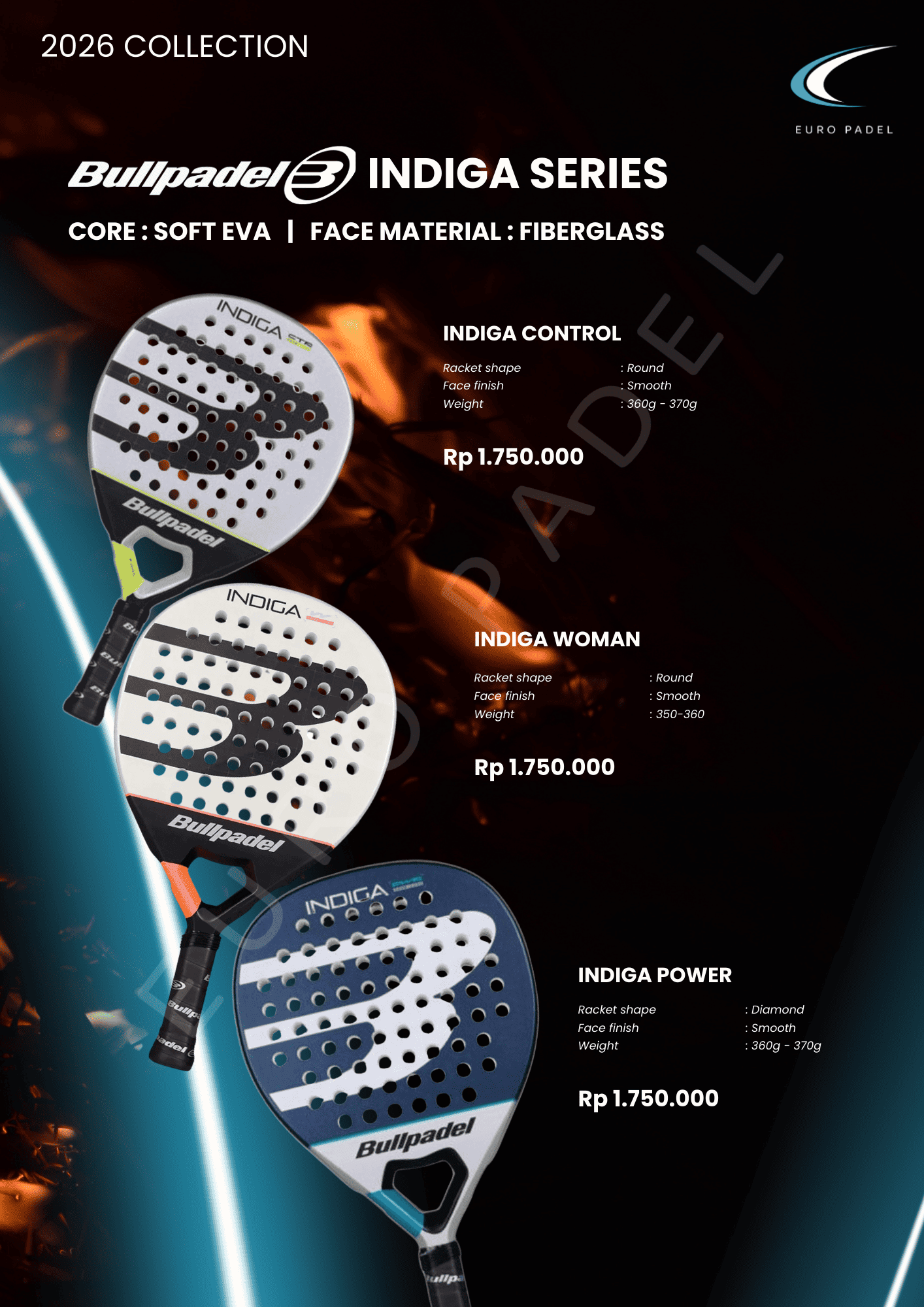 Bullpadel Indiga Series