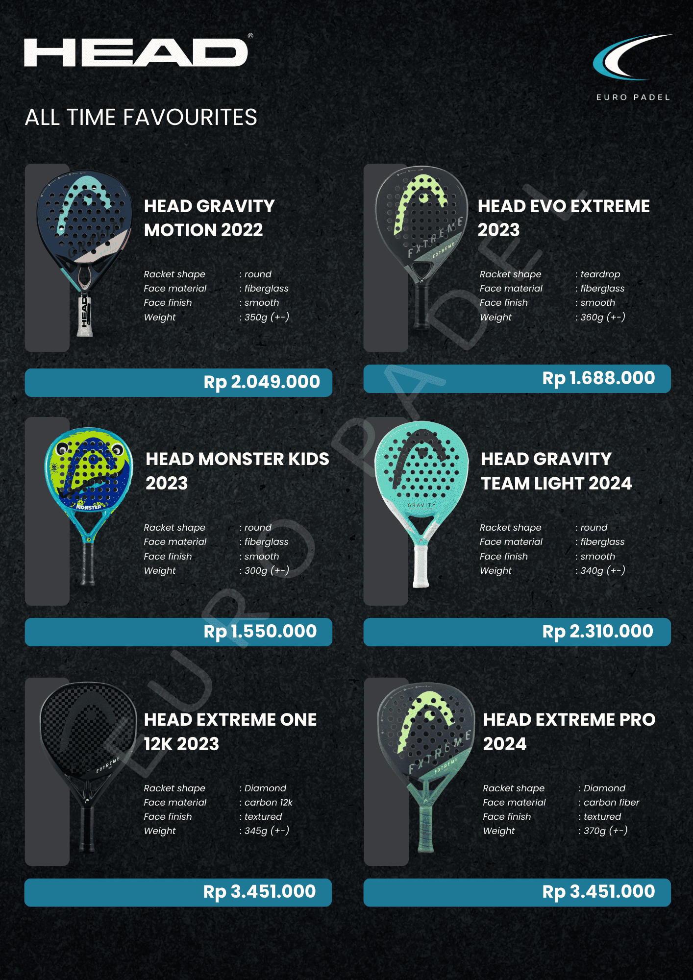 Head All Time Favorite